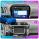 Штатная магнитола Lesko для Mitsubishi Mirage VI Рестайлинг 2 2019-н.в. экран 9" 4/64Gb CarPlay 4G Wi-Fi GPS Prime