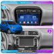 Штатная магнитола Lesko для Mitsubishi Mirage VI Рестайлинг 2015-2019 экран 9" 4/64Gb 4G Wi-Fi GPS Top