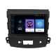 Штатная магнитола Lesko для Mitsubishi Outlander II Рестайлинг 2009-2013 экран 9" 1/16Gb Wi-Fi GPS Base