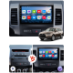 Штатная магнитола Lesko для Mitsubishi Outlander II Рестайлинг 2009-2013 экран 9" 2/32Gb Wi-Fi GPS Base