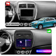 Штатная магнитола Lesko для Mitsubishi RVR III 2010-2012 экран 10" 2/32Gb CarPlay 4G Wi-Fi GPS Prime