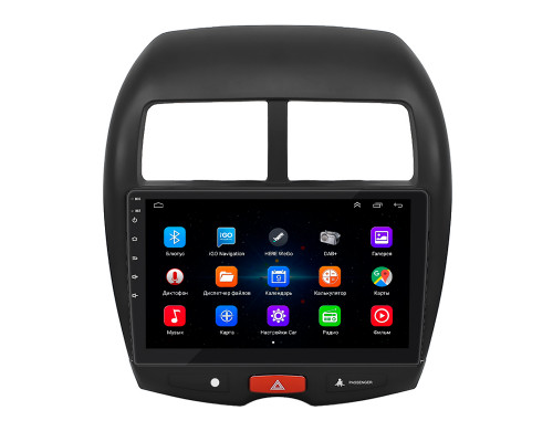 Штатная магнитола Lesko для Mitsubishi RVR III Рестайлинг 2012-2017 экран 10" 1/16Gb Wi-Fi GPS Base