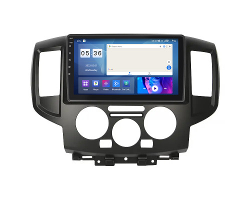 Штатная магнитола Lesko для Nissan NV200  2009-н.в. экран 9" 2/32Gb CarPlay 4G Wi-Fi GPS Prime