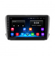 Штатная магнитола Lesko для Peugeot 2008 I Рестайлинг 2016-2019 экран 10" 2/32Gb Wi-Fi GPS Base