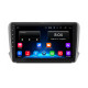 Штатная магнитола Lesko для Peugeot 2008 I Рестайлинг 2016-2019 экран 10" 2/32Gb Wi-Fi GPS Base
