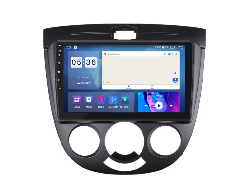 Штатная магнитола Lesko для Chevrolet Nubira  2003-2010 экран 9" 2/32Gb CarPlay 4G Wi-Fi GPS Prime