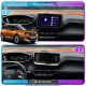 Штатная магнитола Lesko для Peugeot 2008 II 2019-н.в. экран 9" 2/32Gb Wi-Fi GPS Base