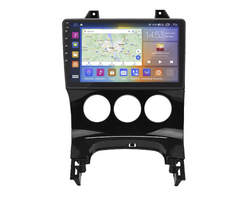 Штатная магнитола Lesko для Peugeot 3008 I 2009-2013 экран 9" 4/64Gb CarPlay 4G Wi-Fi GPS Prime