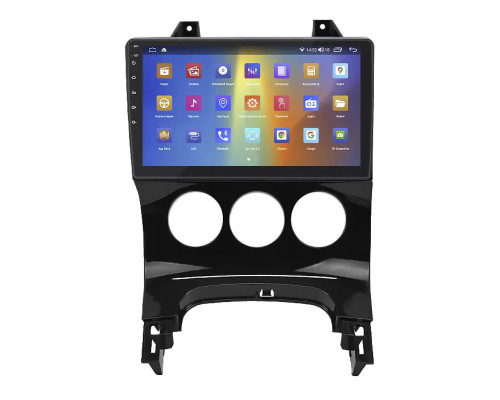 Штатная магнитола Lesko для Peugeot 3008 I 2009-2013 экран 9" 4/64Gb CarPlay 4G Wi-Fi GPS Prime