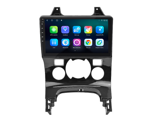 Штатная магнитола Lesko для Peugeot 3008 I Рестайлинг 2013-2016 экран 9" 4/32Gb 4G Wi-Fi GPS Top