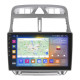 Штатная магнитола Lesko для Peugeot 307 I Рестайлинг 2005-2008 экран 9" 2/32Gb CarPlay 4G Wi-Fi GPS Prime