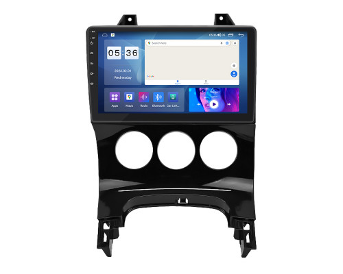 Штатная магнитола Lesko для Peugeot 5008 I 2009-2013 экран 9" 2/32Gb CarPlay 4G Wi-Fi GPS Prime