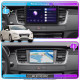Штатная магнитола Lesko для Peugeot 508 I 2011-2014 экран 9" 2/32Gb Wi-Fi GPS Base