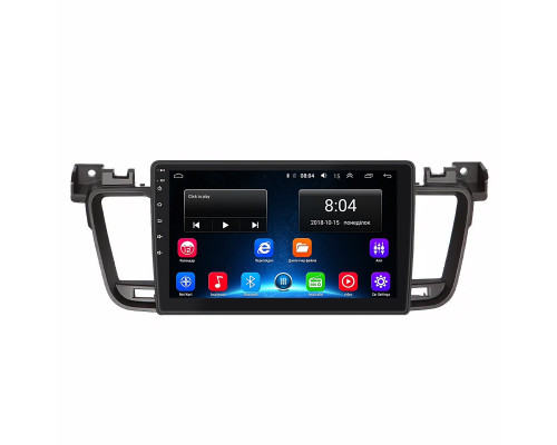Штатная магнитола Lesko для Peugeot 508 I Рестайлинг 2014-2018 экран 9" 2/32Gb Wi-Fi GPS Base