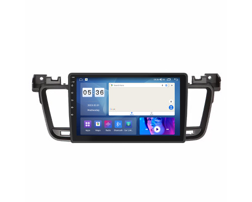 Штатная магнитола Lesko для Peugeot 508 I Рестайлинг 2014-2018 экран 9" 2/32Gb CarPlay 4G Wi-Fi GPS Prime