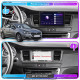 Штатная магнитола Lesko для Peugeot 508 I Рестайлинг 2014-2018 экран 9" 4/64Gb 4G Wi-Fi GPS Top