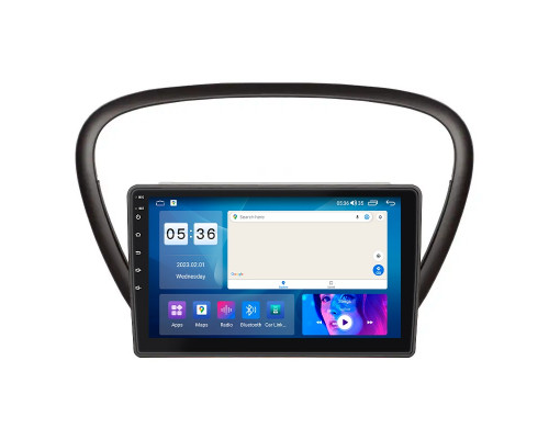 Штатная магнитола Lesko для Peugeot 607 I Рестайлинг 2004-2010 экран 9" 2/32Gb CarPlay 4G Wi-Fi GPS Prime