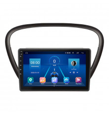 Штатная магнитола Lesko для Peugeot 607 I Рестайлинг 2004-2010 экран 9" 4/32Gb 4G Wi-Fi GPS Top