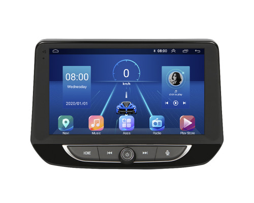 Штатная магнитола Lesko для Chevrolet Orlando I 2020-н.в. экран 9" 2/32Gb 4G Wi-Fi GPS Top