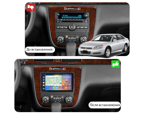 Штатная магнитола Lesko для Chevrolet Silverado II (GMT900) 2007-2013 экран 10" 2/32Gb CarPlay 4G Wi-Fi GPS Prime