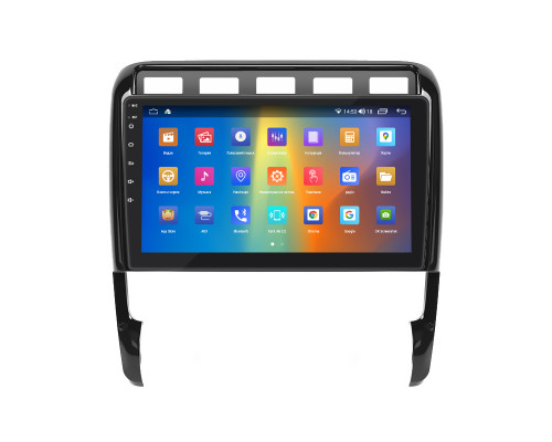 Штатная магнитола Lesko для Porsche Cayenne I (955) 2002-2007 экран 9" 2/32Gb CarPlay 4G Wi-Fi GPS Prime