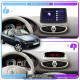 Штатная магнитола Lesko для Renault Clio III 2005-2009 экран 9" 2/32Gb 4G Wi-Fi GPS Top