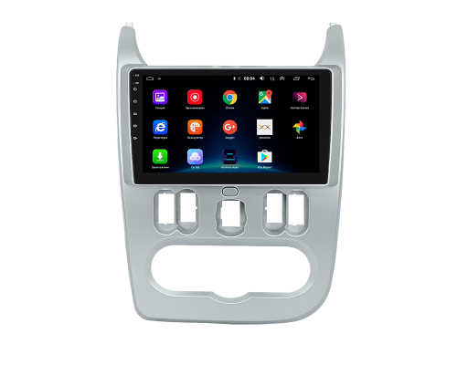 Штатная магнитола Lesko для Renault Logan I Рестайлинг 2009-2015 экран 9" 2/32Gb Wi-Fi GPS Base