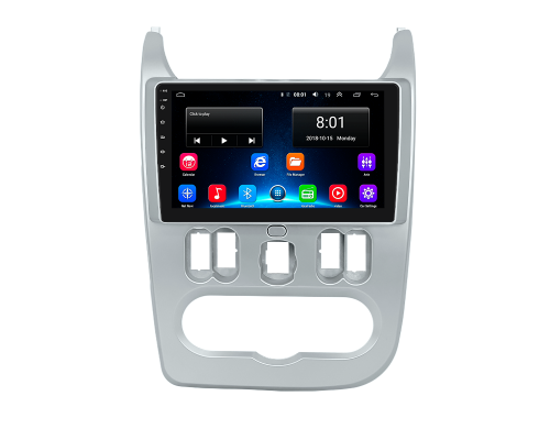 Штатная магнитола Lesko для Renault Logan I Рестайлинг 2009-2015 экран 9" 2/32Gb Wi-Fi GPS Base