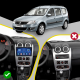 Штатная магнитола Lesko для Renault Logan I Рестайлинг 2009-2015 экран 9" 6/128Gb 4G Wi-Fi GPS Top