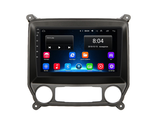 Штатная магнитола Lesko для Chevrolet Silverado III (K2XX) 2013-2015 экран 10" 2/32Gb Wi-Fi GPS Base