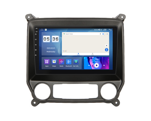 Штатная магнитола Lesko для Chevrolet Silverado III (K2XX) 2013-2015 экран 10" 2/32Gb CarPlay 4G Wi-Fi GPS Prime