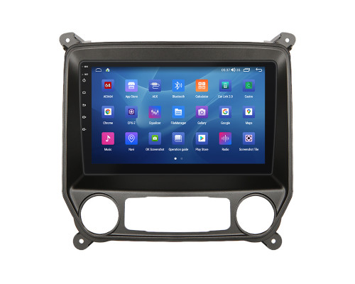 Штатная магнитола Lesko для Chevrolet Silverado III (K2XX) 2013-2015 экран 10" 2/32Gb CarPlay 4G Wi-Fi GPS Prime