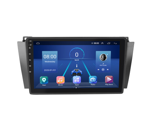 Штатная магнитола Lesko для Toyota Camry Solara II 2003-2009 экран 9" 2/32Gb 4G Wi-Fi GPS Top