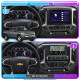 Штатная магнитола Lesko для Chevrolet Silverado III (K2XX) 2013-2015 экран 10" 4/32Gb 4G Wi-Fi GPS Top