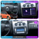 Штатная магнитола Lesko для Volkswagen Touran I Рестайлинг 2006-2010 экран 10" 6/128Gb 4G Wi-Fi GPS Top