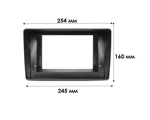 Переходная рамка Nissan Primastar 2001-2010 Opel Vivaro 2001-2010 Renault Trafic 2001-2010 (4830) 10.1"