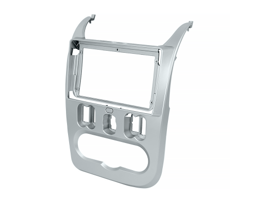 Переходная рамка Renault Dacia Logan 2009-2013 Sandero 2007-2011 Nissan NP200 2009+ Dacia Duster 2010-2013 (RE 021N) 7179 9" Silver