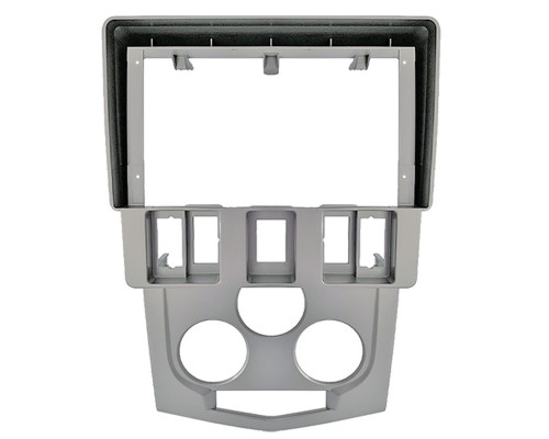 Переходная рамка Renault Logan 2004-2009 Dacia Logan 2004-2008 (RE 038N) 7174 9" Silver