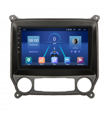 Штатная магнитола Lesko для Chevrolet Silverado III (K2XX) Рестайлинг 2015-2019 экран 10" 2/32Gb 4G Wi-Fi GPS Top
