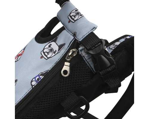 Рюкзак- кенгуру для животных A01002-AB Dog Blue M