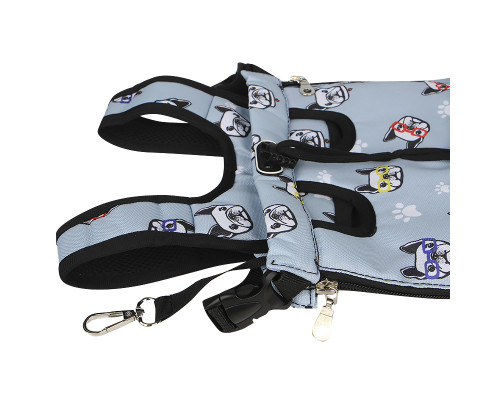 Рюкзак- кенгуру для животных A01002-AB Dog Blue M