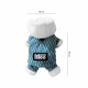 Комбинезон с капюшоном для собак Moo 2410SXMJ0172 тедди с петлей для поводка Blue M