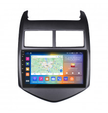 Штатная магнитола Lesko для Chevrolet Sonic I 2011-2016 экран 9" 4/64Gb CarPlay 4G Wi-Fi GPS Prime