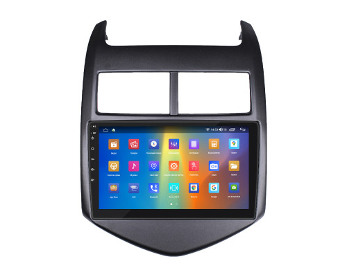 Штатная магнитола Lesko для Chevrolet Sonic I 2011-2016 экран 9" 4/64Gb CarPlay 4G Wi-Fi GPS Prime