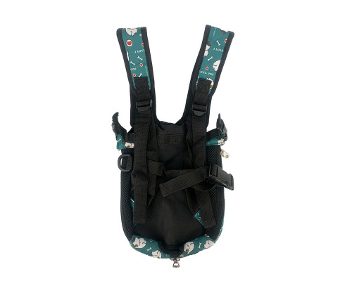 Рюкзак- кенгуру для животных A01002-GN Green Puppy L