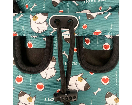 Рюкзак- кенгуру для животных A01002-GN Green Puppy L