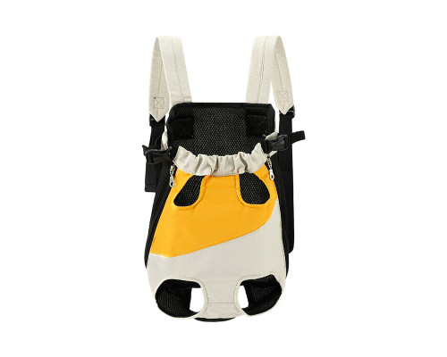 Рюкзак- кенгуру для животных A10010-YW Yellow White L