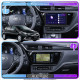 Штатная магнитола Lesko для Toyota Auris II Рестайлинг 2015-2018 экран 10" 2/32Gb 4G Wi-Fi GPS Top