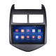 Штатная магнитола Lesko для Chevrolet Sonic I 2011-2016 экран 9" 4/64Gb 4G Wi-Fi GPS Top