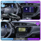Штатная магнитола Lesko для Toyota Auris II Рестайлинг 2015-2018 экран 10" 6/128Gb 4G Wi-Fi GPS Top
